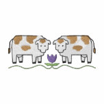Cows embroidered shirts