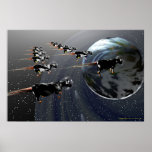 Cows In Space Poster