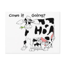 Cows it Going? Post Card