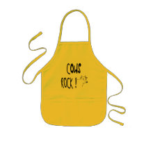 Cows Rock! Apron