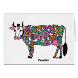 Cowsley Greeting Card