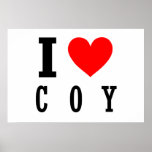 Coy, Alabama City Design Poster