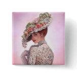 Coy Victorian Lady "Betty Lu" buttons