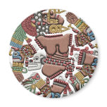 Coyolxauhqui Fridge Magnet