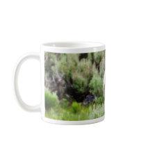 Coyote And Antelope In Yellowstone Park Mug
