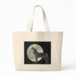 Coyote Howling at the Moon Bags