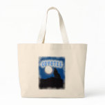 COYOTES - LONER HOWLING AT THE FULL MOON TOTE BAGS