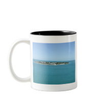 Cozumel Island Blue Water Tropical Mugs