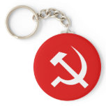 CPI-flag communist party of India keychains