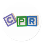 CPR stickers