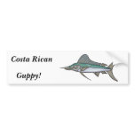 CR guppy bumper sticker bumper stickers