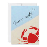 Crab Boil Party Invitation