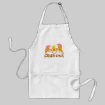 Crab King Apron aprons