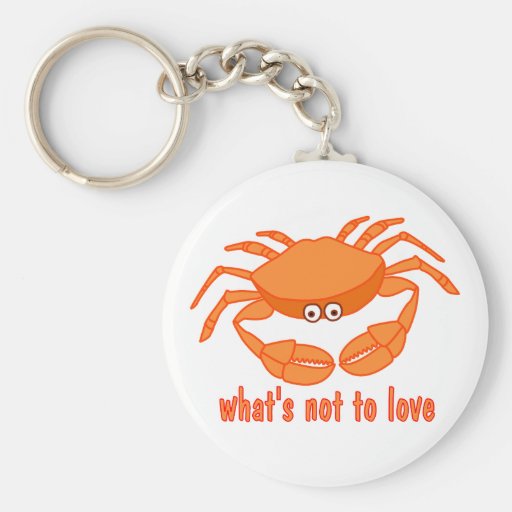 Crab Love Keychain