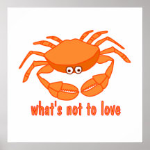 Crab Love Print