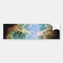 Crab Nebula Hubble Space Bumper Stickers