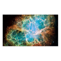 Crab Nebula – Hubble Telescope Business Cards