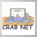 Crab Net Print