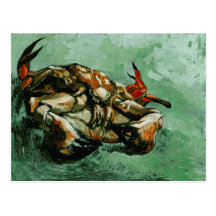 Crab on Its Back, Vincent van Gogh Postcards