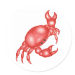 Crab stickers