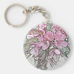 Crabapple branch key chain
