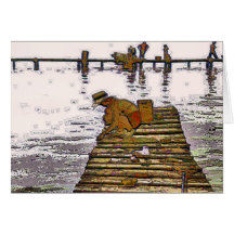 Crabbing At Herman's Store with Nancy Greeting Cards