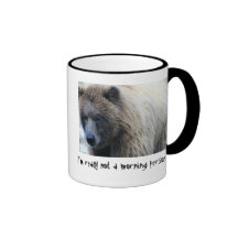 Crabby Bear Large Coffee Mug
