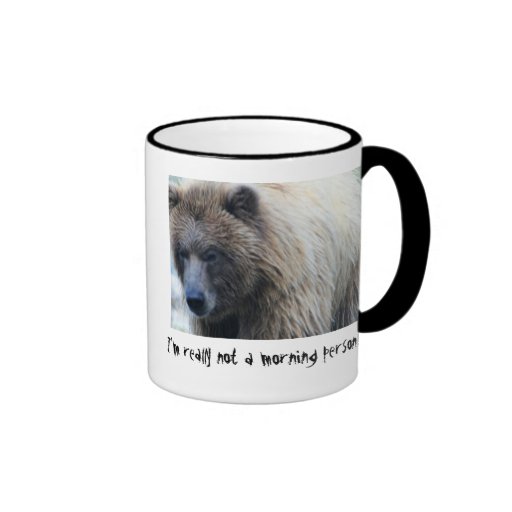 Crabby Bear Large Coffee Mug