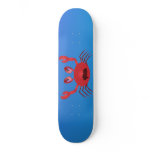 Crabby Crab Skateboard by mantisgraffix