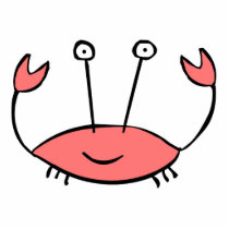 Crabby Keychain Acrylic Cut Outs