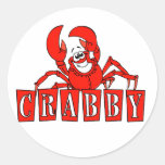 Crabby Tshirts and Gifts Stickers