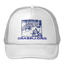 CRABNJ LOGO PRINTED CAP HAT