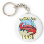 Crabs are Fun Keychain