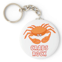 Crabs Rock keychains