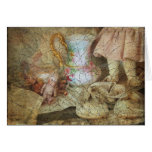 Cracked Old Painting Still Life cards