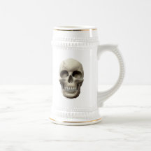 Cracked Skull Coffee Mugs