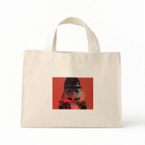cracked smile tote bag