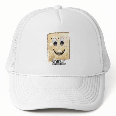 Cracker supporting Obama Mesh Hat by stiingya