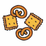 crackers food design photo sculptures