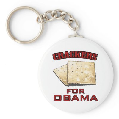 Crackers for Obama Key Chain by stiingya