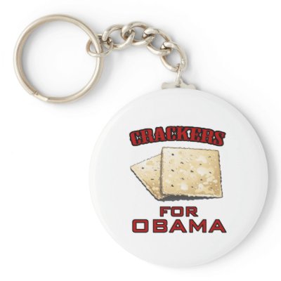 Crackers for Obama Key Chain by stiingya
