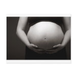 Cradling a Pregnant Tummy postcards