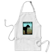 Craftsman Airedale Terrier Aprons