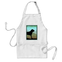Craftsman Style Bloodhound Dog Aprons