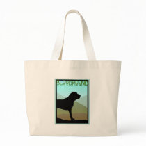Craftsman Style Bloodhound Dog Bags
