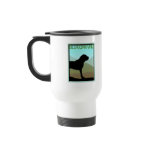 Craftsman Style Bloodhound Dog Coffee Mugs