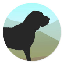 Craftsman Style Bloodhound Dog