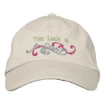 Crafty Lady embroidered hats
