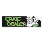 Craic Dealer Bumper Sticker bumper stickers