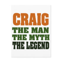 Craig - the Man, the Myth, the Legend